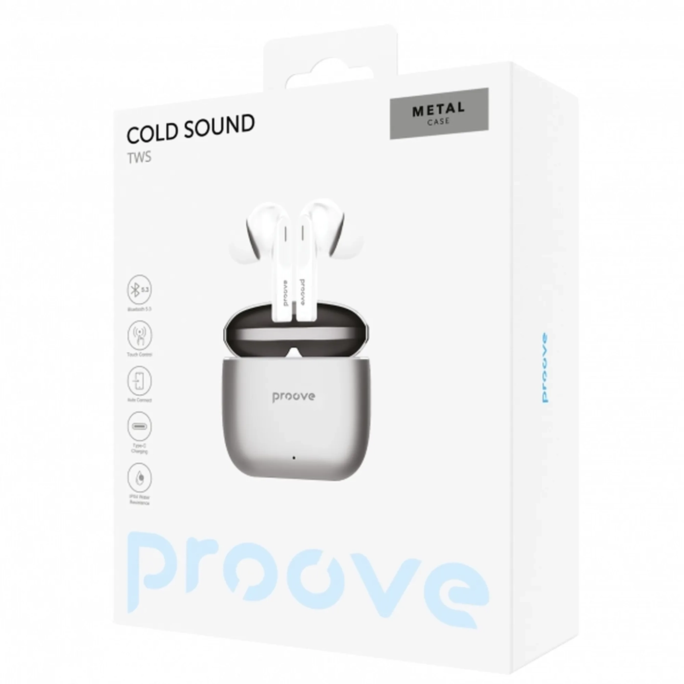 Купити Навушники Proove Cold Sound Silver-White (TWCS00010002) - фото 6