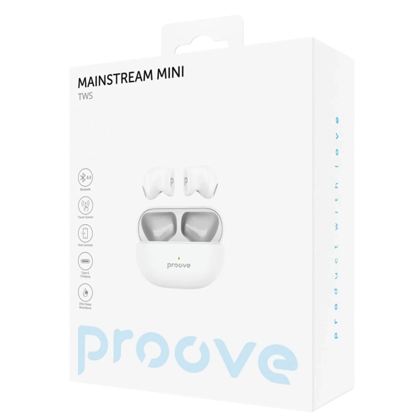 Купити Навушники Proove Mainstream Mini White (TWMM00010002) - фото 4
