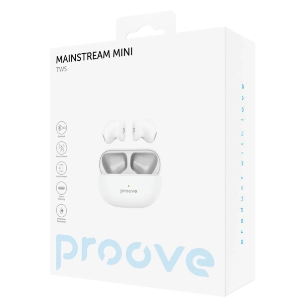 Купити Навушники Proove Mainstream Mini White (TWMM00010002) - фото 4