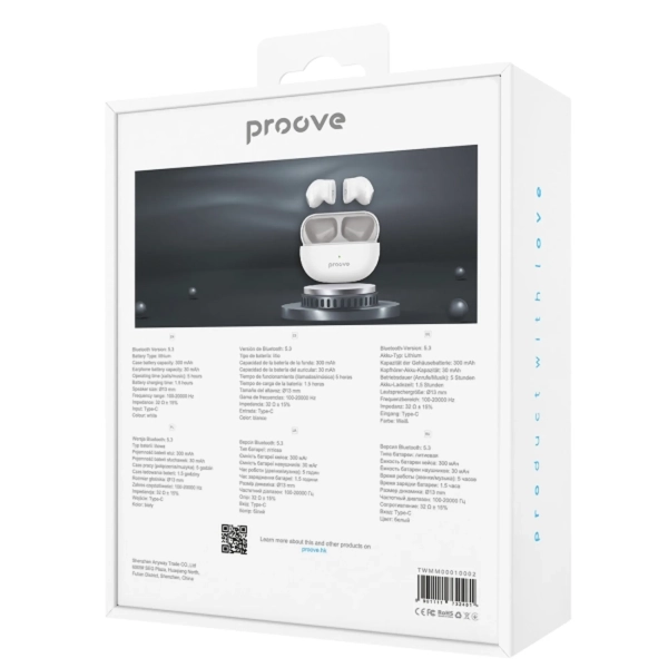 Купити Навушники Proove Mainstream Mini White (TWMM00010002) - фото 5