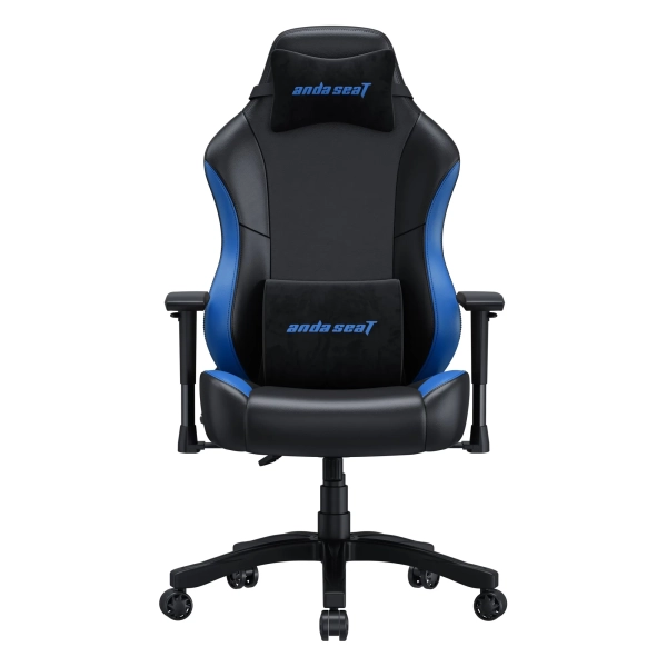 Купити Крісло для геймерів Anda Seat Luna L Blue/Black (AD18-48-BS-PV) - фото 1