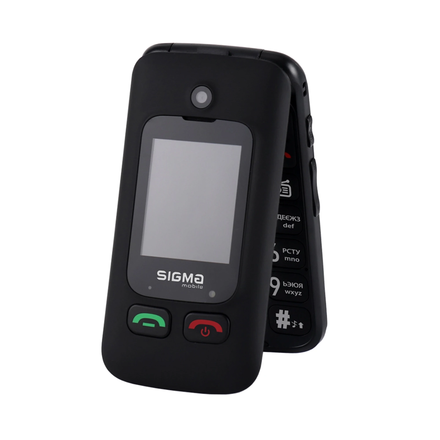 Купити Мобільний телефон Sigma Comfort 50 Shell Duo Type-C Black (4827798212523) - фото 1