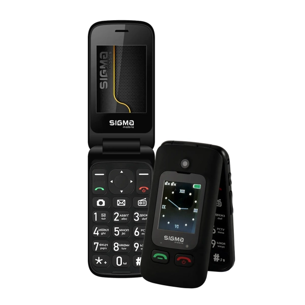 Купити Мобільний телефон Sigma Comfort 50 Shell Duo Type-C Black (4827798212523) - фото 3