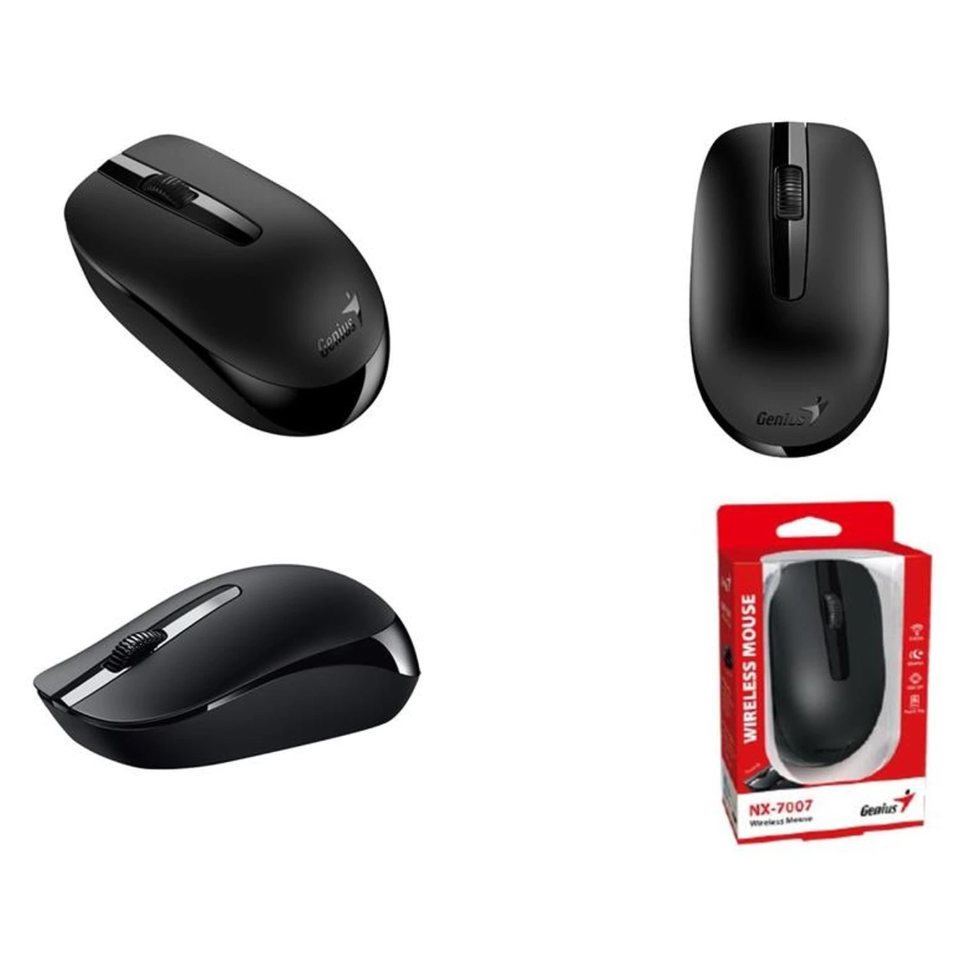 Купити Миша Genius NX-7007 WL Black (31030026403) - фото 4