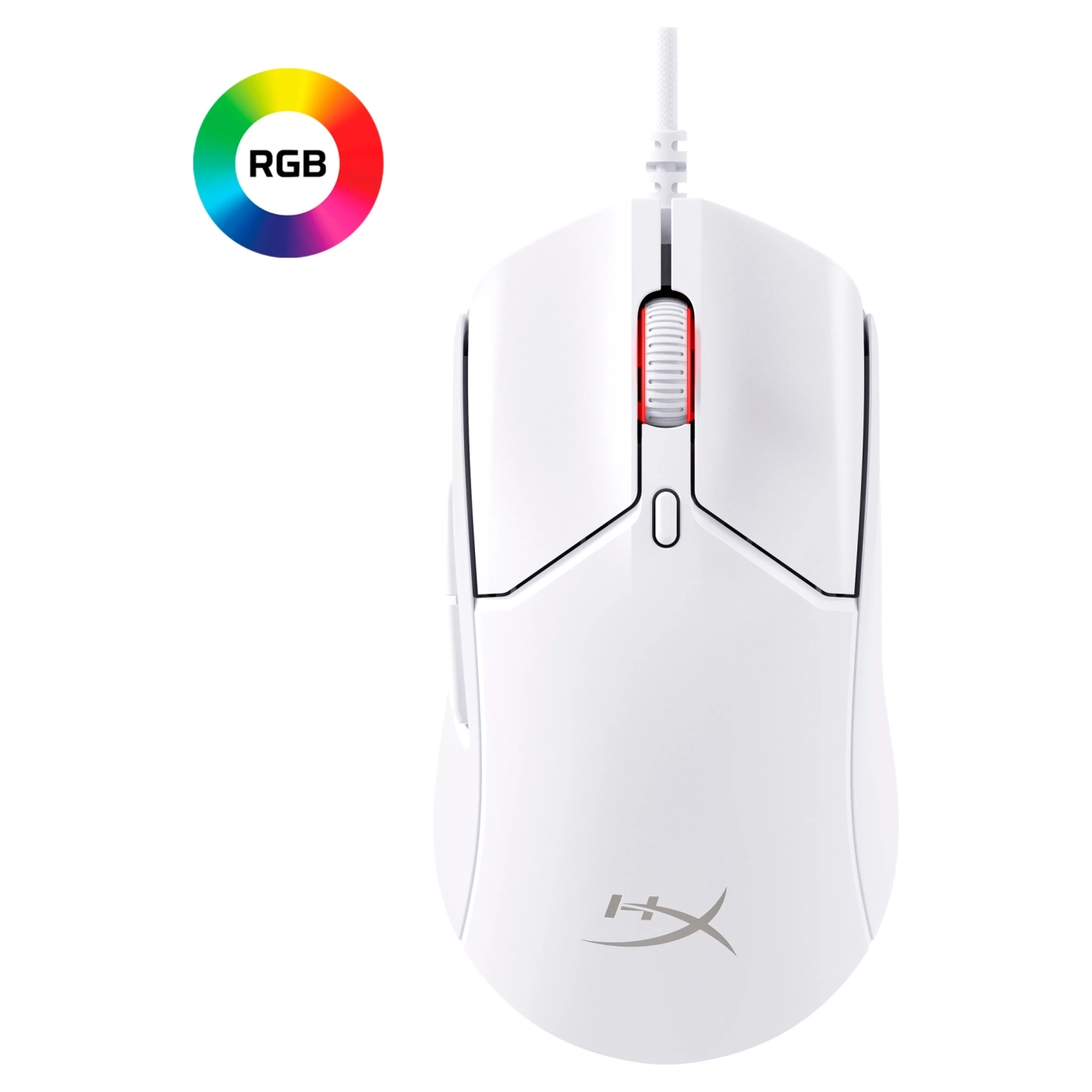 Купить Мышь HyperX Pulsefire Haste 2 USB White (6N0A8AA) - фото 7