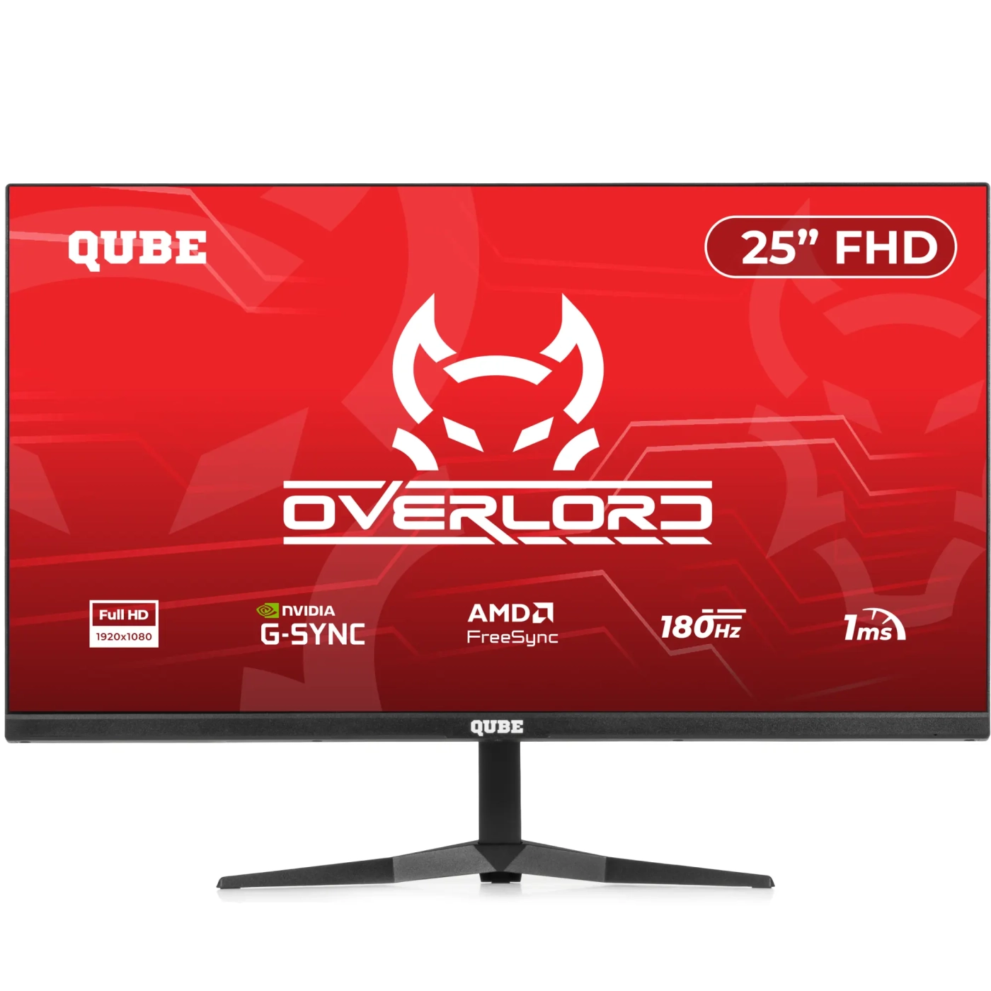 Купить Монитор 25" QUBE Overlord G25F180Plus - фото 1