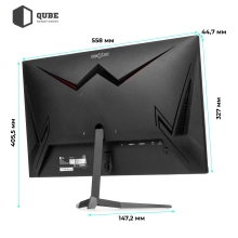 Купить Монитор 25" QUBE Overlord G25F180Plus - фото 8