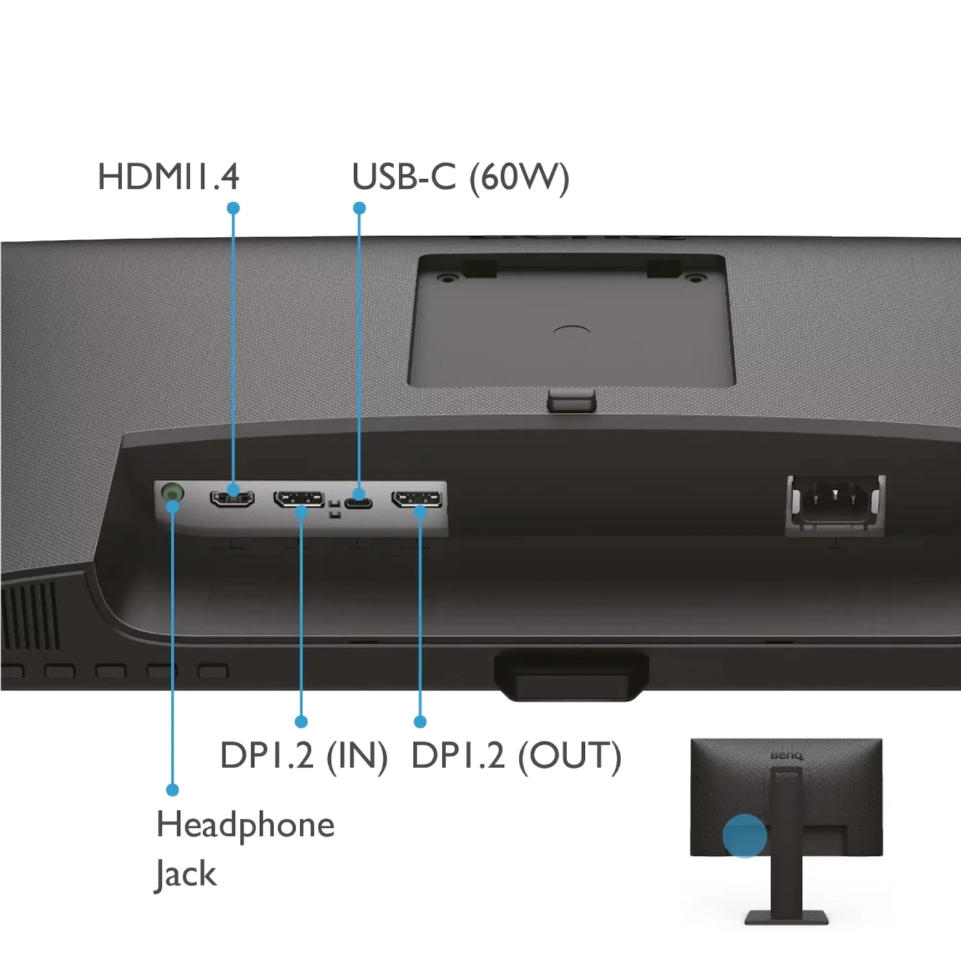 Купити Монітор 23.8" BenQ GW2485TC (9H.LKLLB.QBE) - фото 9