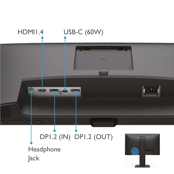 Купити Монітор 23.8" BenQ GW2485TC (9H.LKLLB.QBE) - фото 9