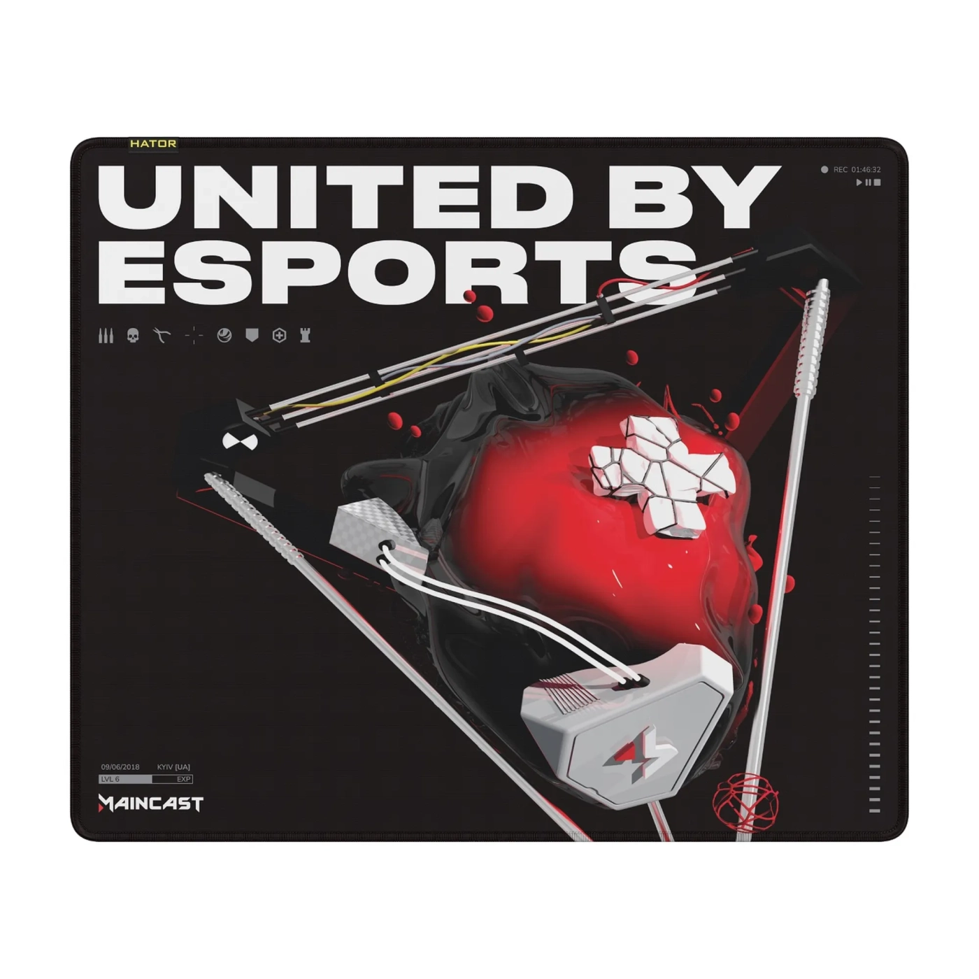 Купити Ігрова поверхня HATOR Tonn eSport L MAINCAST Edition (HTP-033) - фото 1