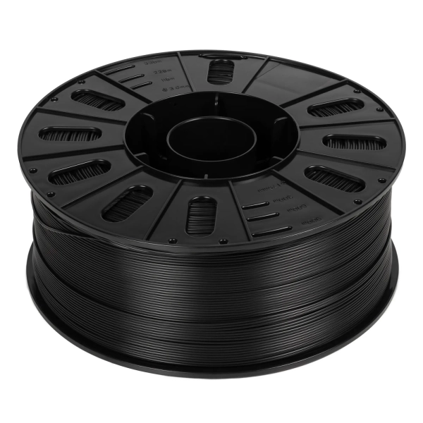 Купити PETG Filament (пластик) для 3D принтера CREALITY&ARTLINE 3кг, 1.75мм, чорний (3399010140) - фото 3