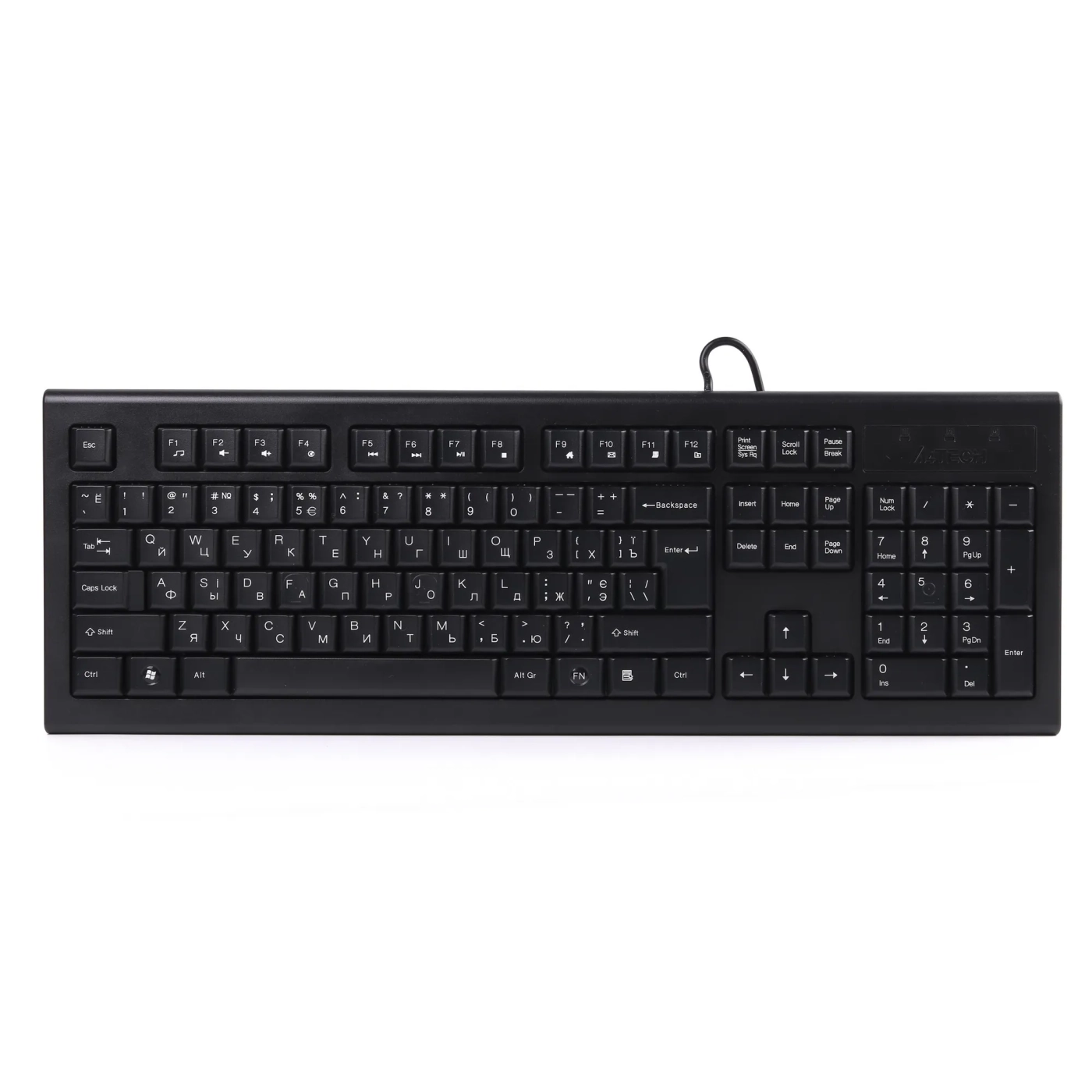 Купити Клавіатура A4Tech KR-85 USB (Black) - фото 1