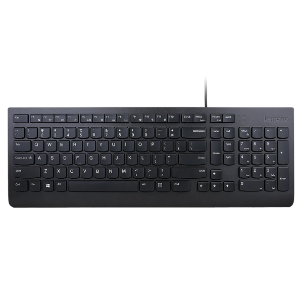 Купить Клавиатура Lenovo Essential Wired Keyboard UKR (4Y41C75141) - фото 1
