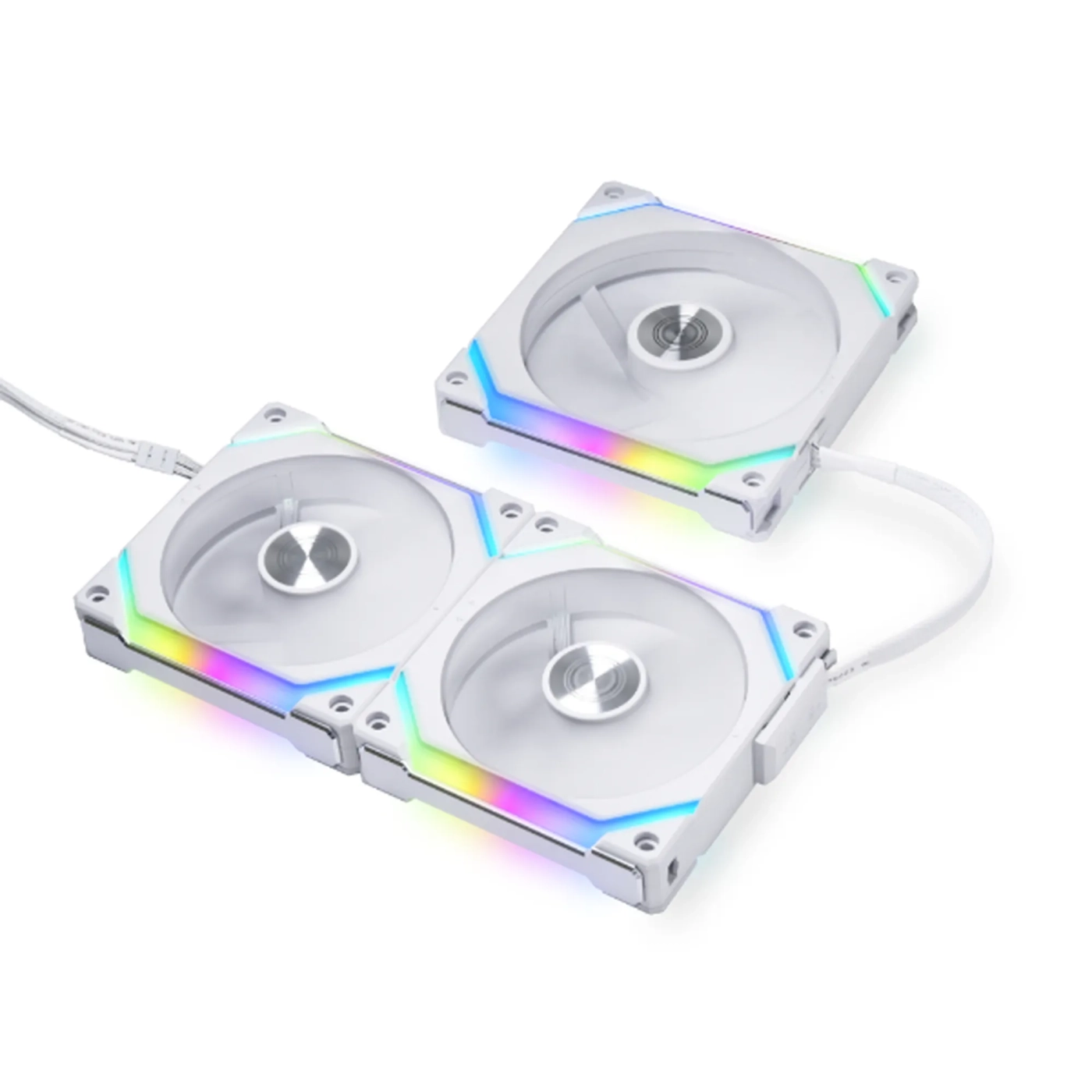 Купить Вентилятор Lian Li Uni Fan SL120 V2 3-pack White (G99.12SLV23W.00) - фото 2