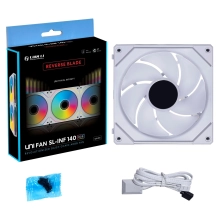 Купить Вентилятор Lian Li Reverse SL-INF 140mm Single white (G99.14RSLIN1W.00) - фото 7