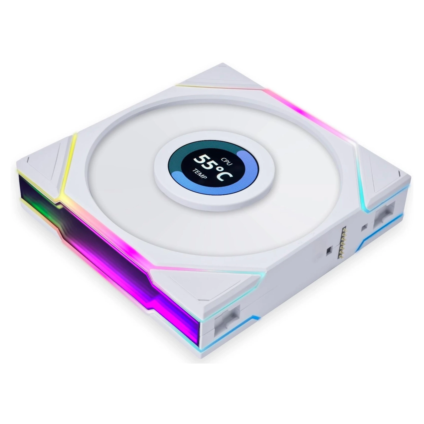Купити Вентилятор Lian Li Reverse TL LCD 120-3 White (G99.12RTLLCD3W.00) - фото 5