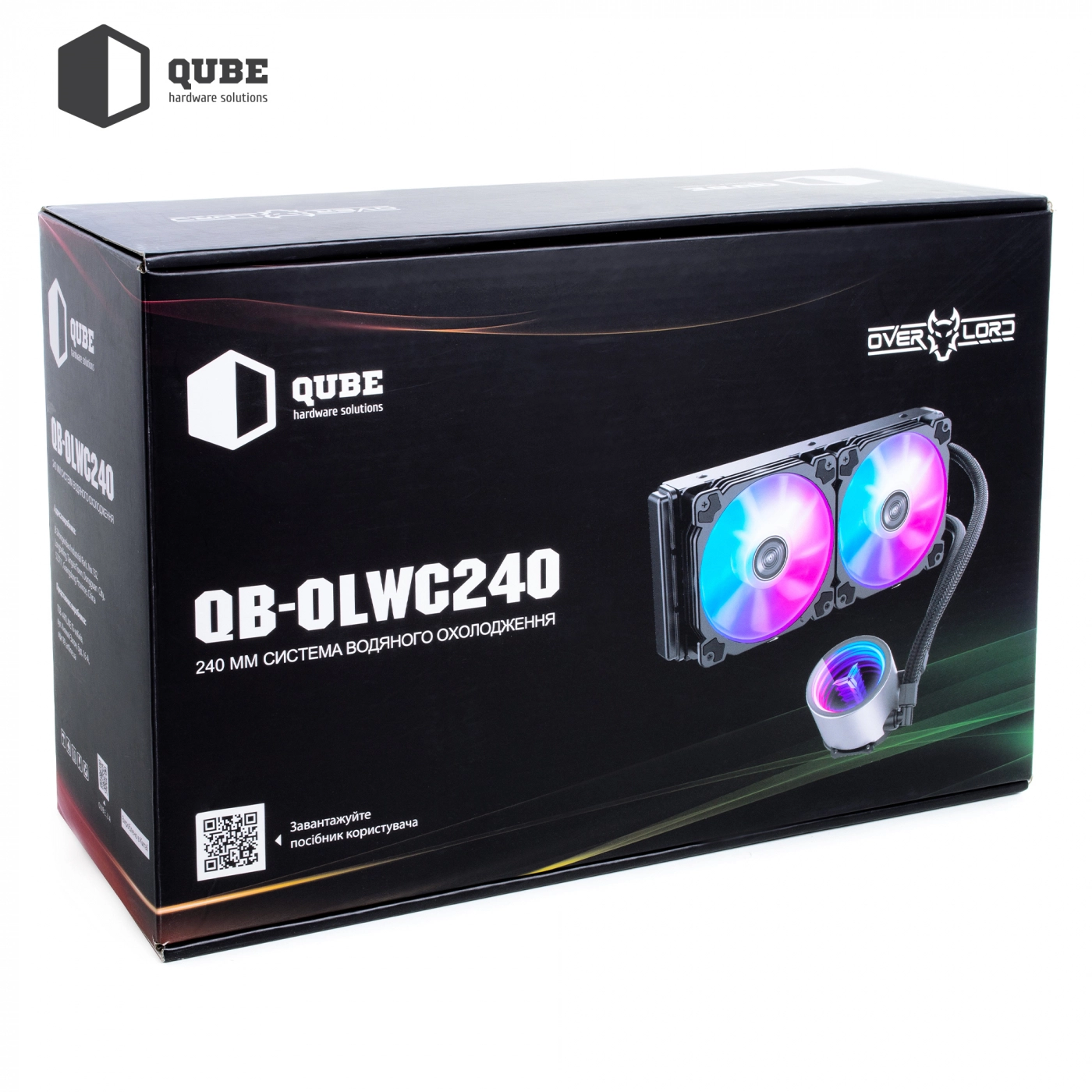 Купить Система жидкостного охлаждения QUBE QB-OLWC240ARGB - фото 10