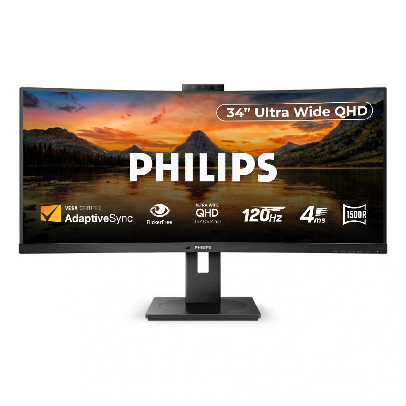 Купити Монітор 34" Philips 34B1U5600CH - фото 1