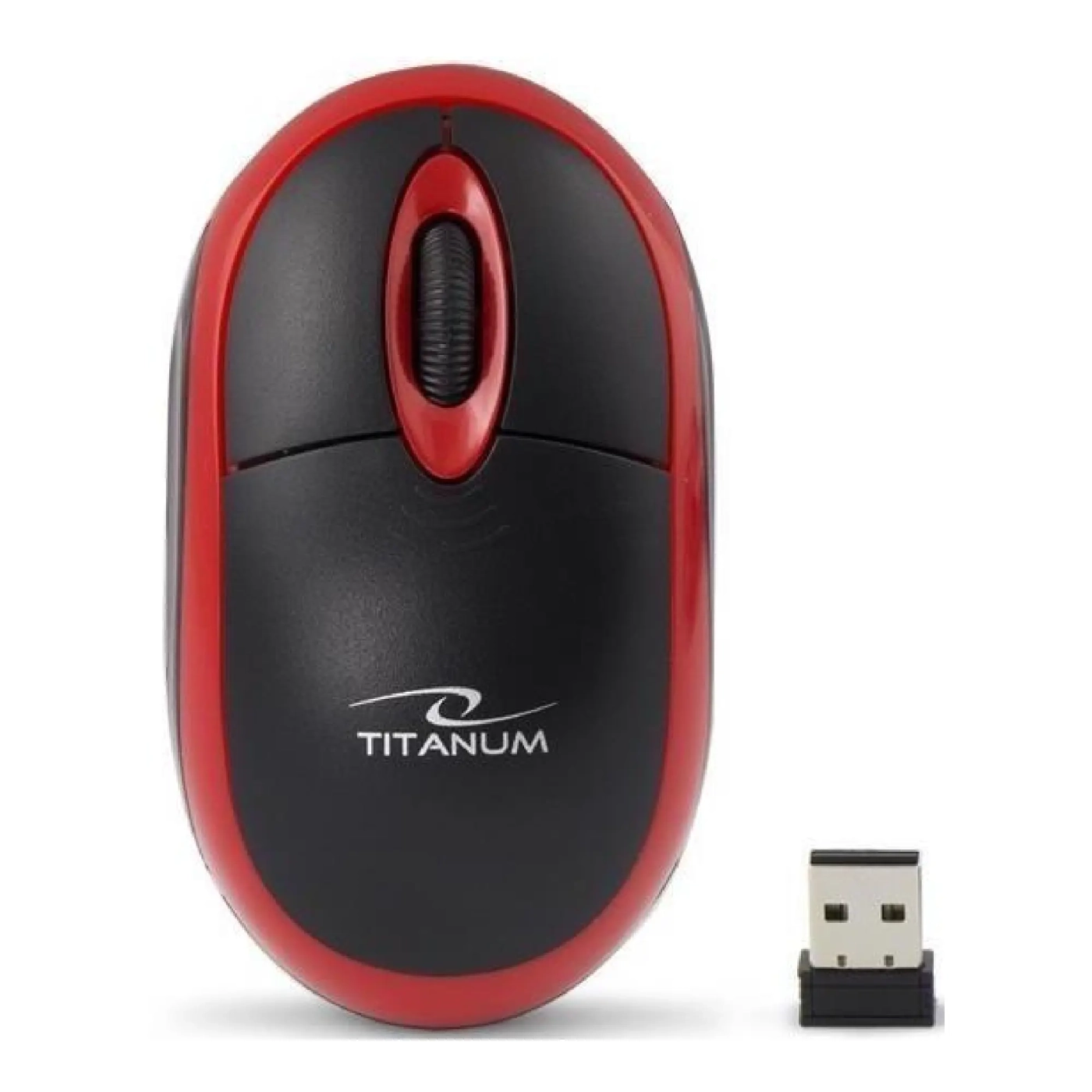 Купити Мишка Esperanza TM116R Titanum Black/Red - фото 2