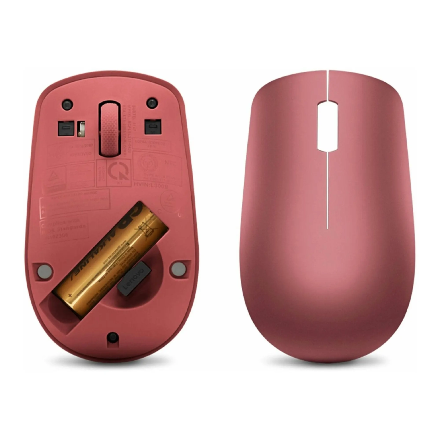 Купить Мышь Lenovo 530 Wireless Mouse Cherry Red (GY50Z18990) - фото 4