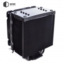 Купити Процесорний кулер QUBE QB-OL201 (120mm/4pin/800-1500RPM/30.8dBA/мак. TDP 135W/4 тепл. трубки) - фото 8