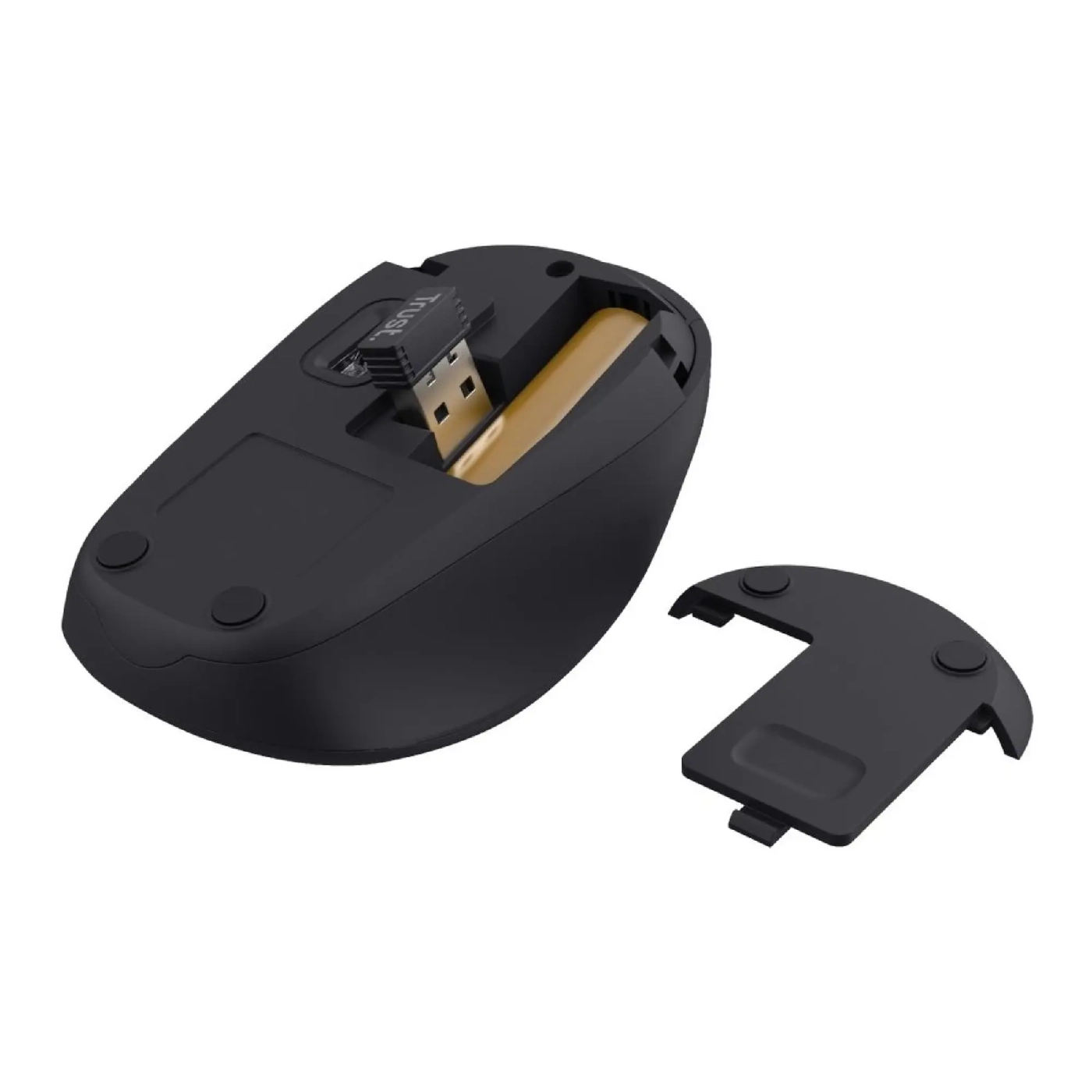 Купить Мышь Trust Yvi+ Silent Eco Wireless Blue (24551) - фото 4