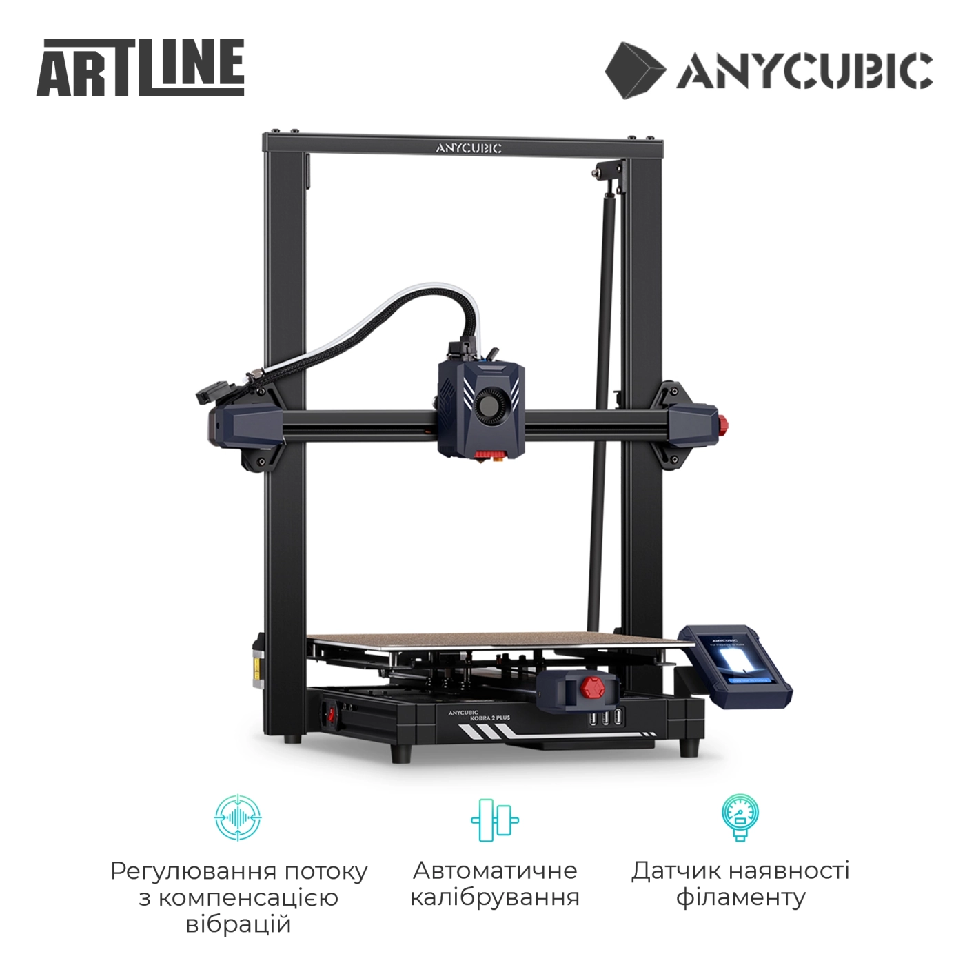 Купити 3D-принтер Anycubic Kobra 2 Plus (K2PB0BK-Y-O) - фото 3