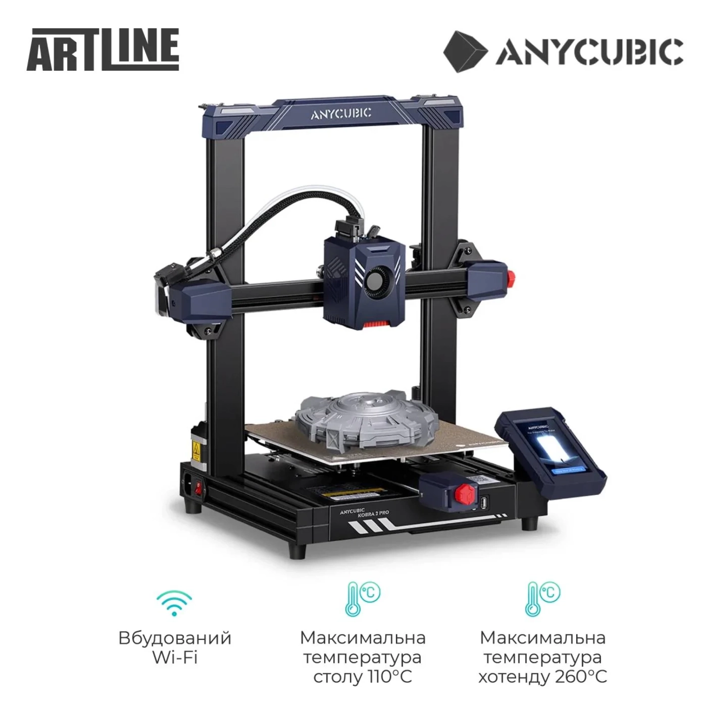 Купить 3D принтер Anycubic Kobra 2 Pro (K2RC0BK-Y-O) - фото 3