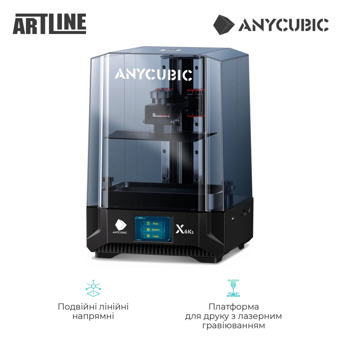 Купить 3D-принтер Anycubic Mono X 6KS (PX6SA0BK-Y-O) - фото 3