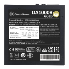 Купити Блок живлення SilverStone Decathlon Cybenetics 1000W Gold (SST-DA1000R-GM) - фото 4