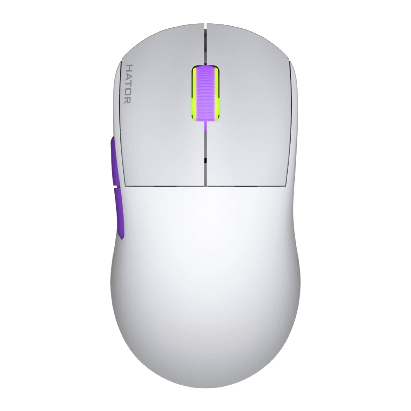 Купить Мышь HATOR Quasar 2 Ultra 4K wireless White/Lilac (HTM571WL) - фото 1