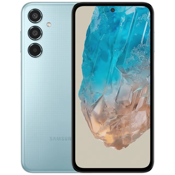 Купить Смартфон Samsung Galaxy M35 (M356) 6/128GB (SM-M356BLBBEUC) Light Blue - фото 1