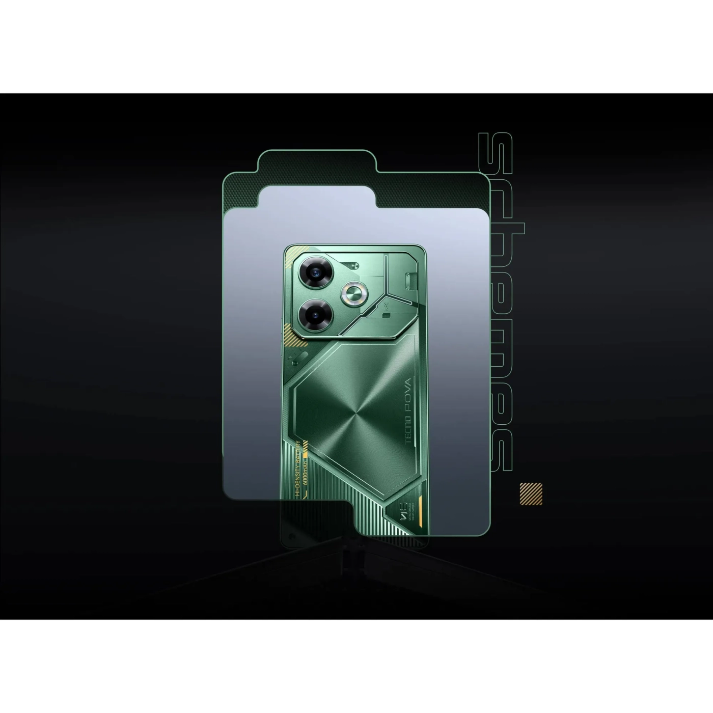Купить Смартфон Tecno Pova 6 (LI7) 12/256GB (4894947019081) Comet Green - фото 2