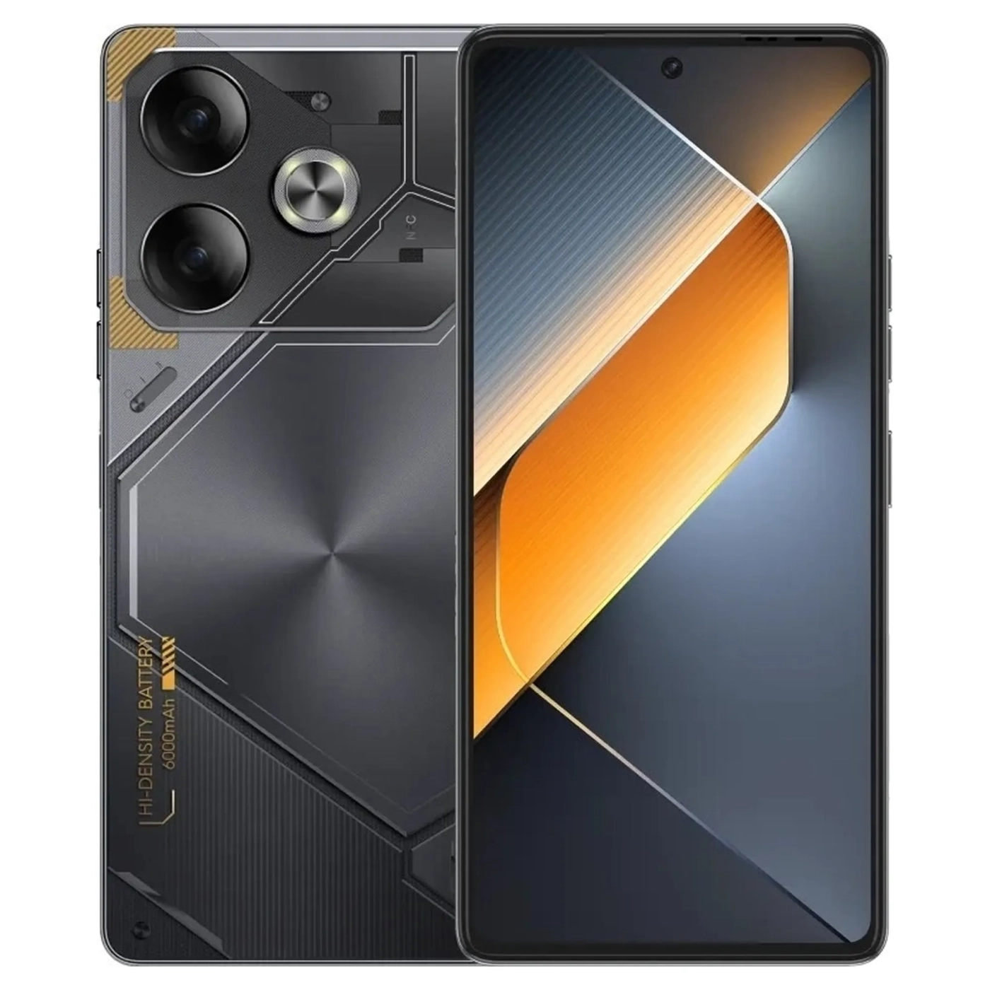Купить Смартфон Tecno Pova 6 (LI7) 12/256GB (4894947019067) Meteorite Grey - фото 1