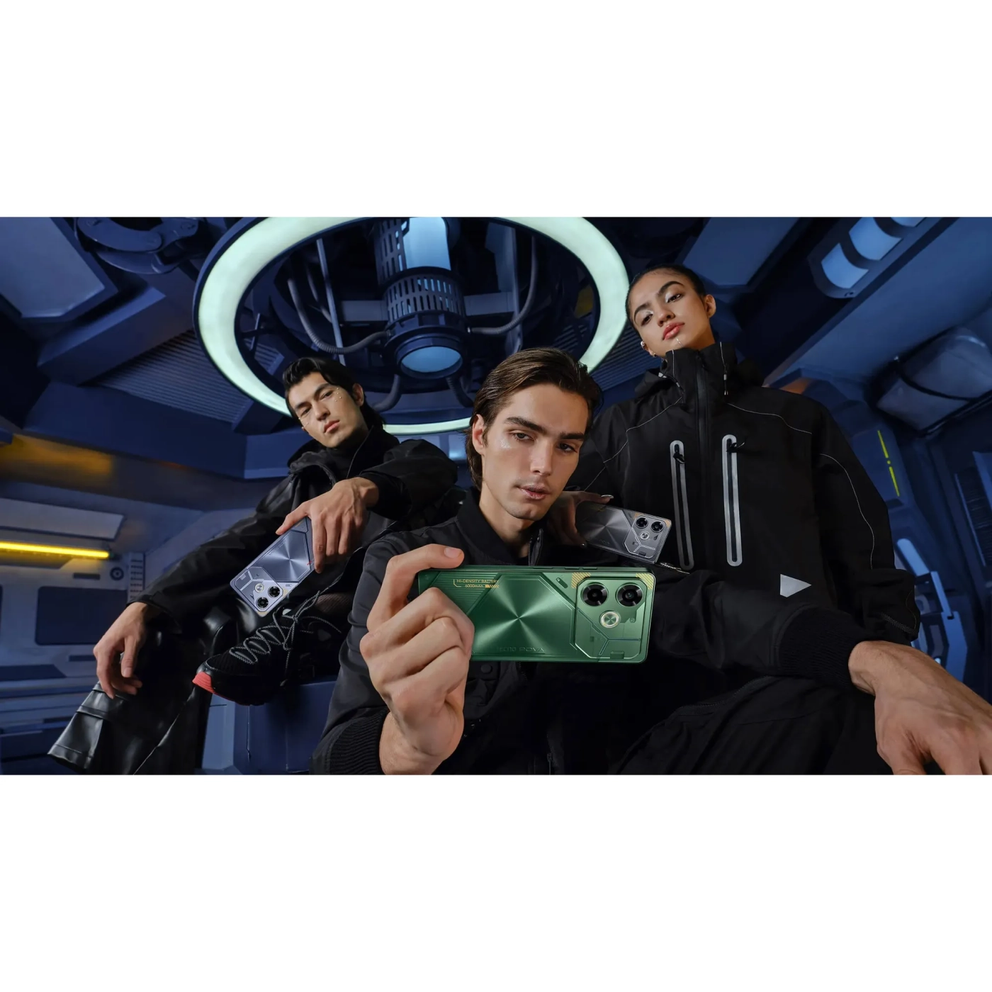 Купить Смартфон Tecno Pova 6 (LI7) 12/256GB (4894947019067) Meteorite Grey - фото 7