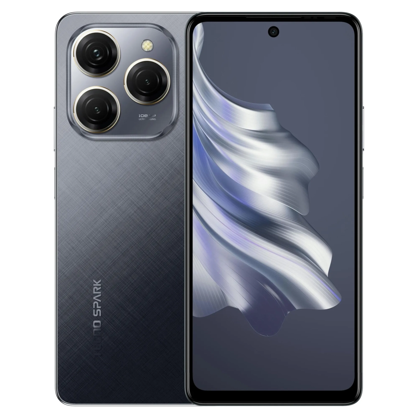 Купити Смартфон Tecno Spark 20 Pro (KJ6) 8/256GB (4894947014178) Moonlit Black - фото 1