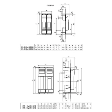 Купити Роз'єднувач ETI KVL 00 2P 160A (клемы M8-M8, NH-00) (1690895) - фото 2