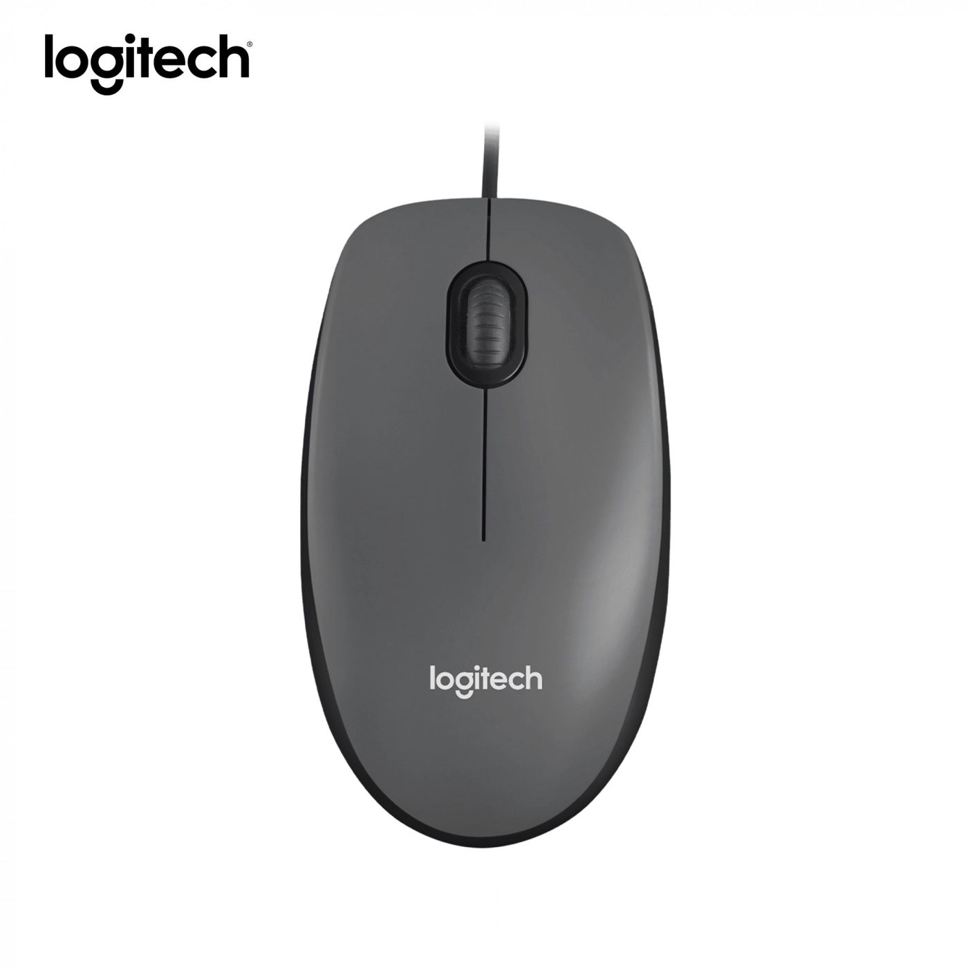 Купить Мышь Logitech M100 USB Gray - фото 2