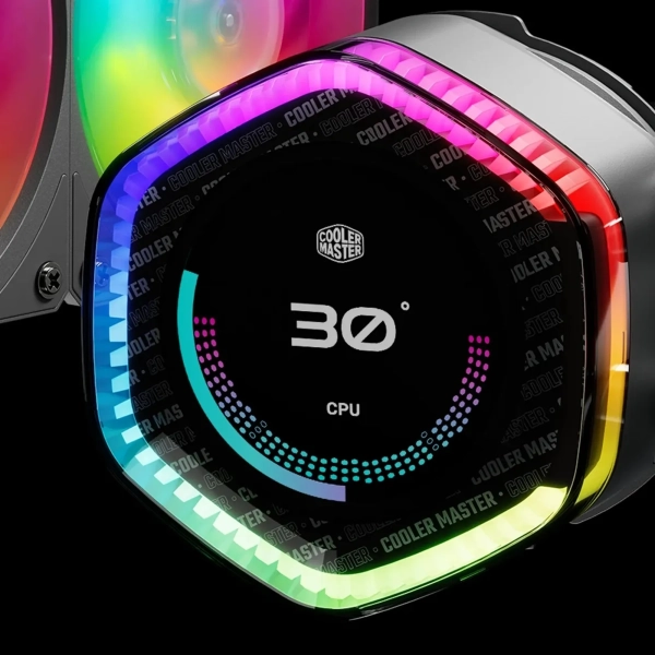 Купити Система водяного охолодження Cooler Master MasterLiquid 360 ION Black (MLY-D36M-A24PZ-R1) - фото 2