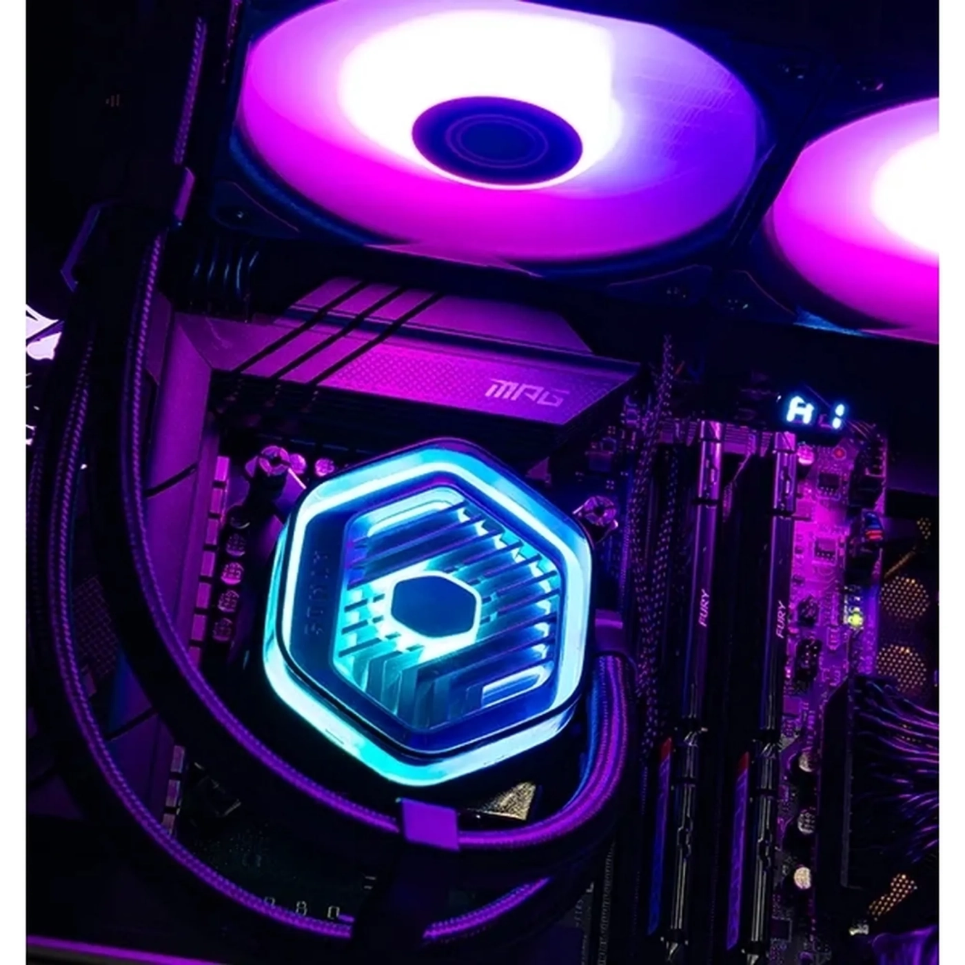 Купити Система водяного охолодження Cooler Master MasterLiquid 360 ION Black (MLY-D36M-A24PZ-R1) - фото 9
