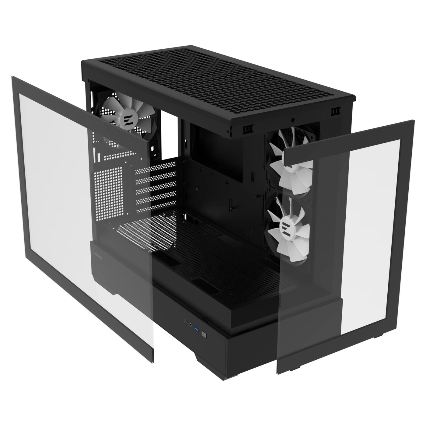 Купить Корпус Zalman P30 black без БП (P30BLACK) - фото 6
