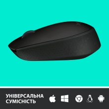 Купити Миша Logitech M170 Wireless Black/Gray - фото 4