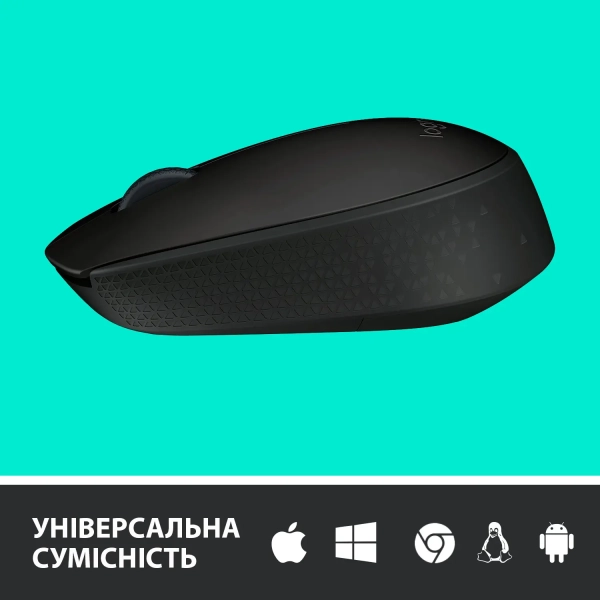 Купити Миша Logitech M170 Wireless Black/Gray - фото 4