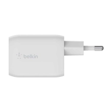 Купити Зарядний пристрій Belkin 65W 2хUSB-С GAN PD PPS + кабель USB-С to USB-C 2m White (WCH013VF2MWH-B6) - фото 3