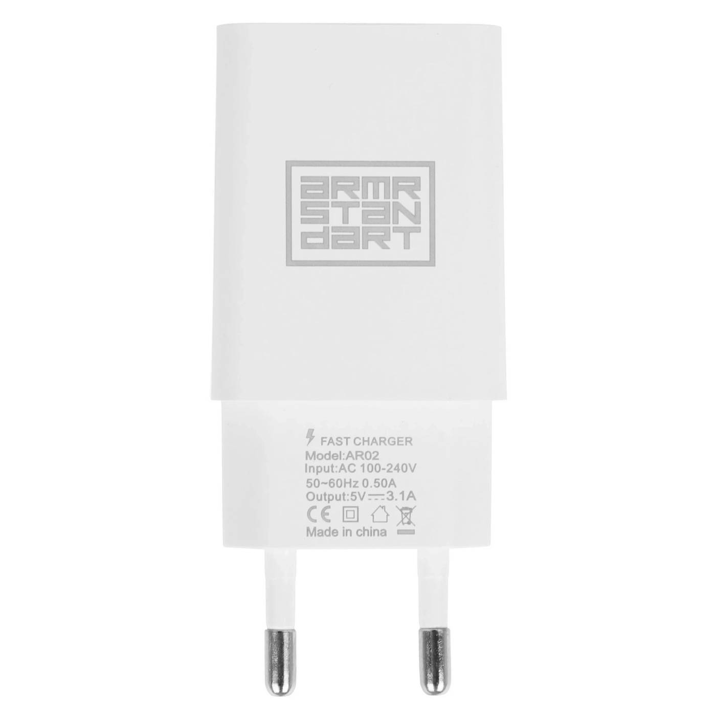 Купити Зарядний пристрій ArmorStandart AR02 1хUSB(3.1A) White (ARM59714) - фото 3