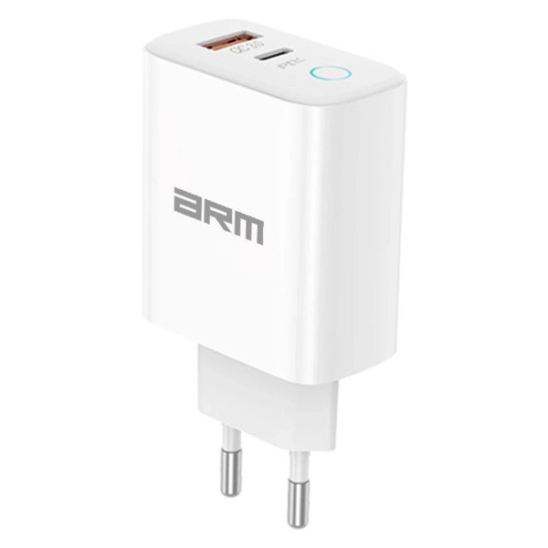 Купити Зарядний пристрій ArmorStandart AR35 PD30W USB QC3.0 White (ARM69689) - фото 1