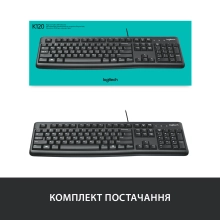 Купити Клавіатура Logitech K120 USB OEM Ukr - фото 7