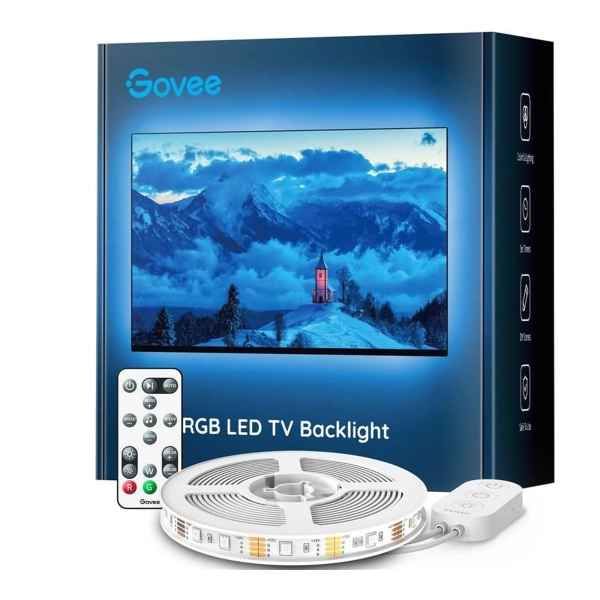 Купити Набір адаптивного підсвічування Govee H6179 TV LED Backlight RGB (H61790A1) - фото 1