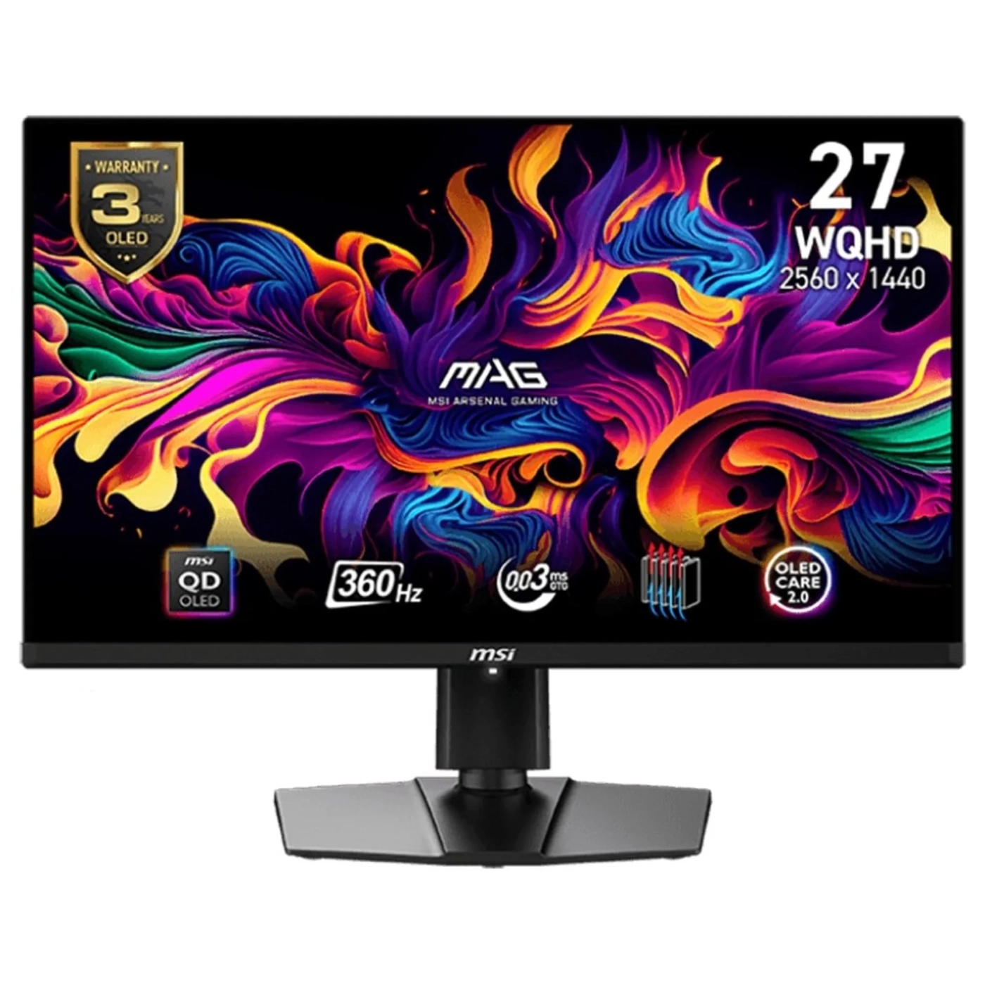 Купить Монитор 26.5" MSI MAG 271QPX QD OLED - фото 1