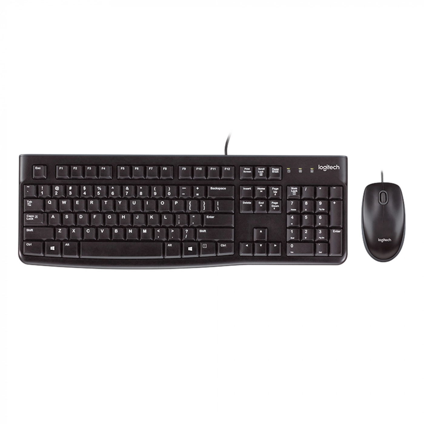 Купить Комплект клавиатура+мышь Logitech Desktop MK120 - фото 1